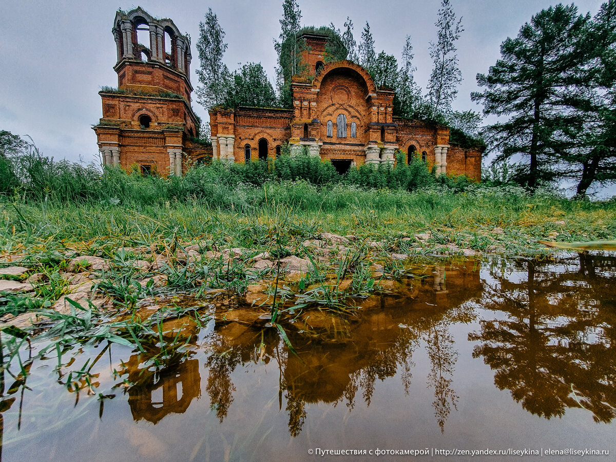 Заброшенный храм в Куркино