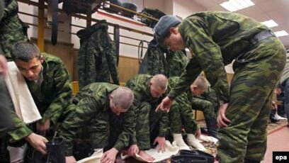 утро в армии