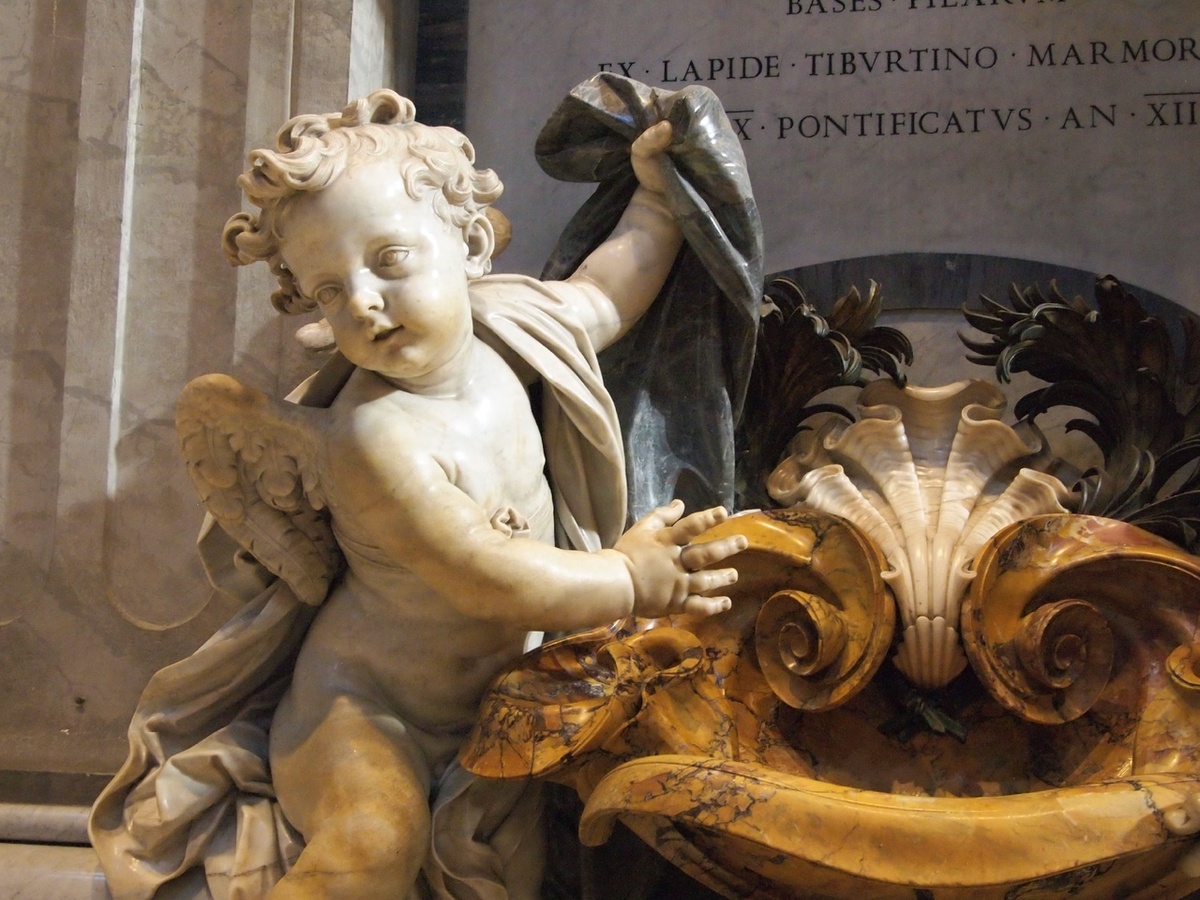 Ангел. Ватикан, Собор Святого Петра.
