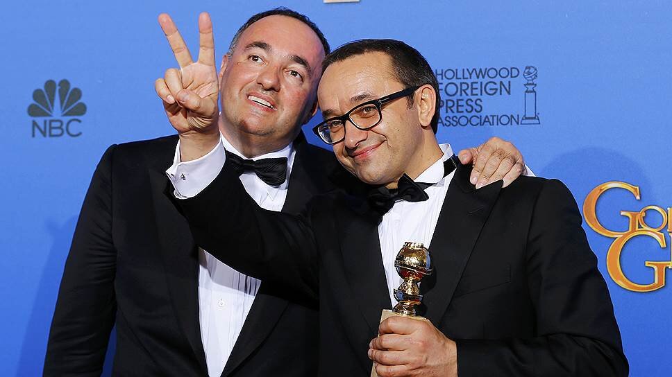 Вместе с продюсером Александром Роднянским на Золотом глобусе