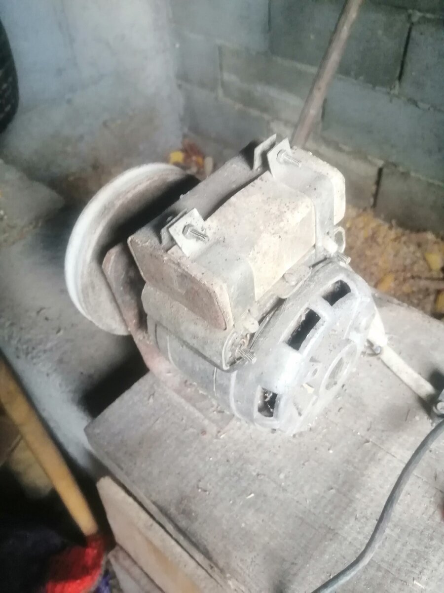 Из него я сделал черенок. 