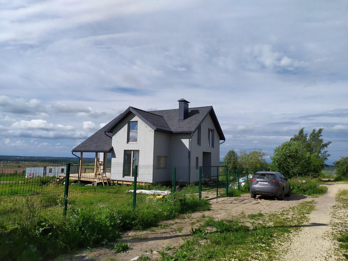 Строительство загородного дома.