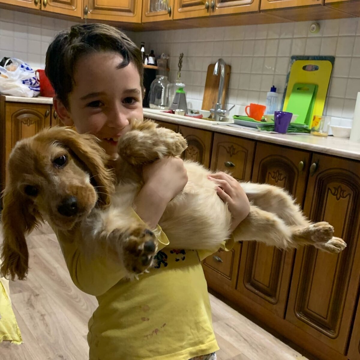 Радость от того ,что рядом лучший друг.