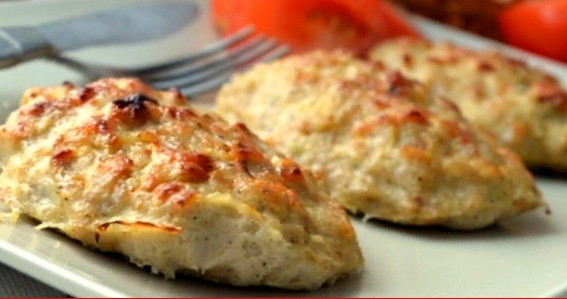 Куриные котлеты с яблоками