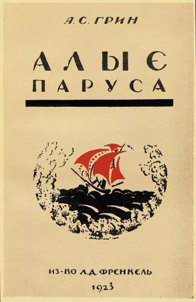 Первое издание книги «Алые паруса»