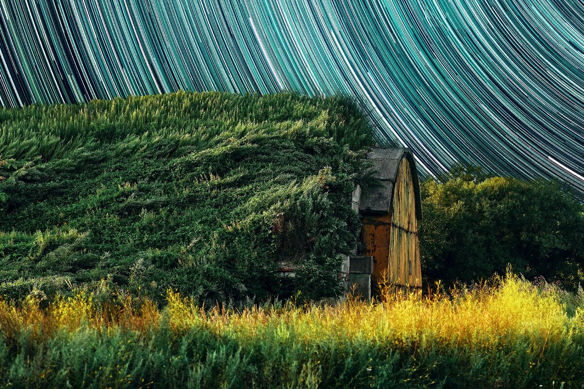 Фотографии с деревьями, ангарами, замками или морем на переднем плане смотрятся намного интересней!