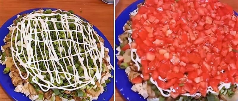 Яркий, праздничный и невероятно вкусный салат "Маки" с... Интересный контент в г