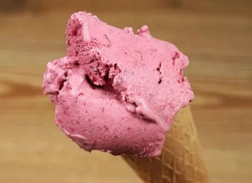 Вишнёвое мороженое в домашних условиях