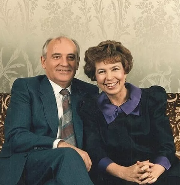Михаил Сергеевич Горбачев и Раиса Максимовна Горбачева.