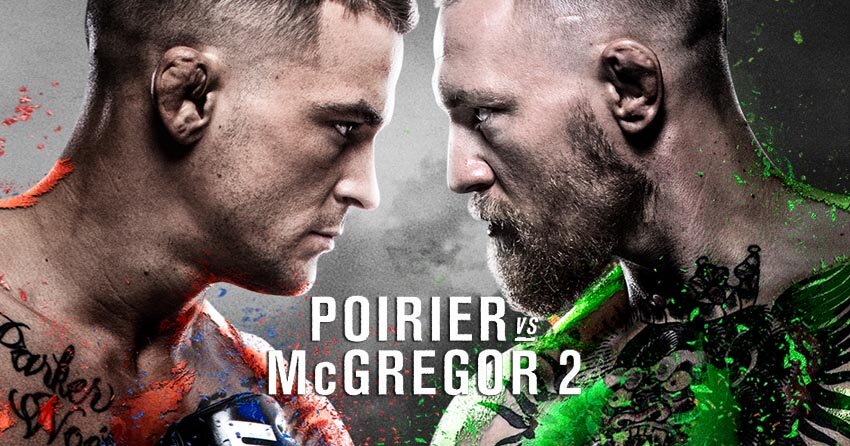 MMA-поединок в субботу, 23 января на арене «UFC Fight Island» в Абу-Даби, Арабские Эмираты: 5-раундовый бой Конора «The Notorious» МакГрегора и Дастина «The Diamond» Порье. 