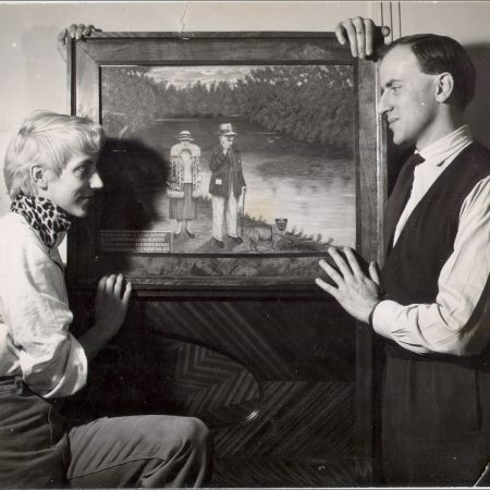 Борис Виан и его жена  Урсула Виан-Кюблер © zone-critique.com