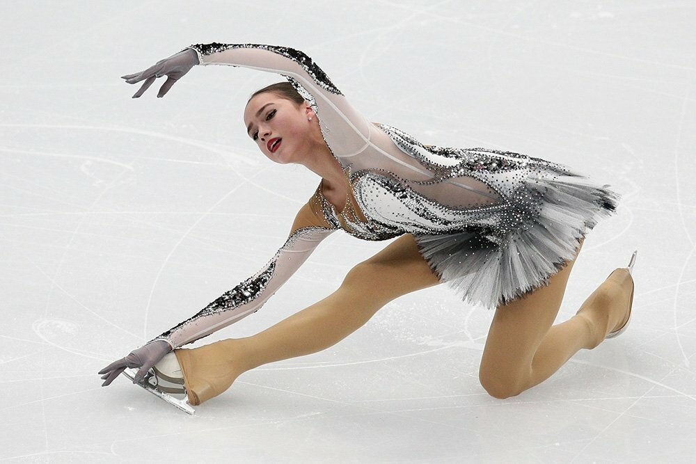 Фигурные коньки Загитовой