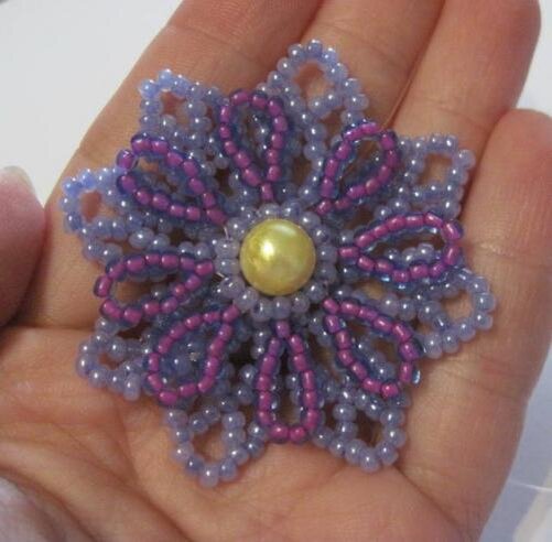 Ажурный цветок