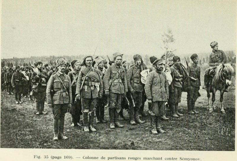 Восточный партизанское. Партизаны гражданской войны в России 1917-1922.