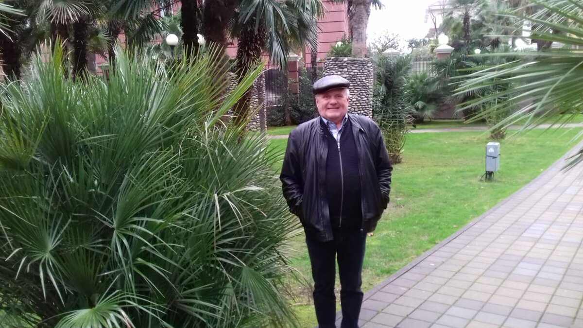 Автор на отдыхе.