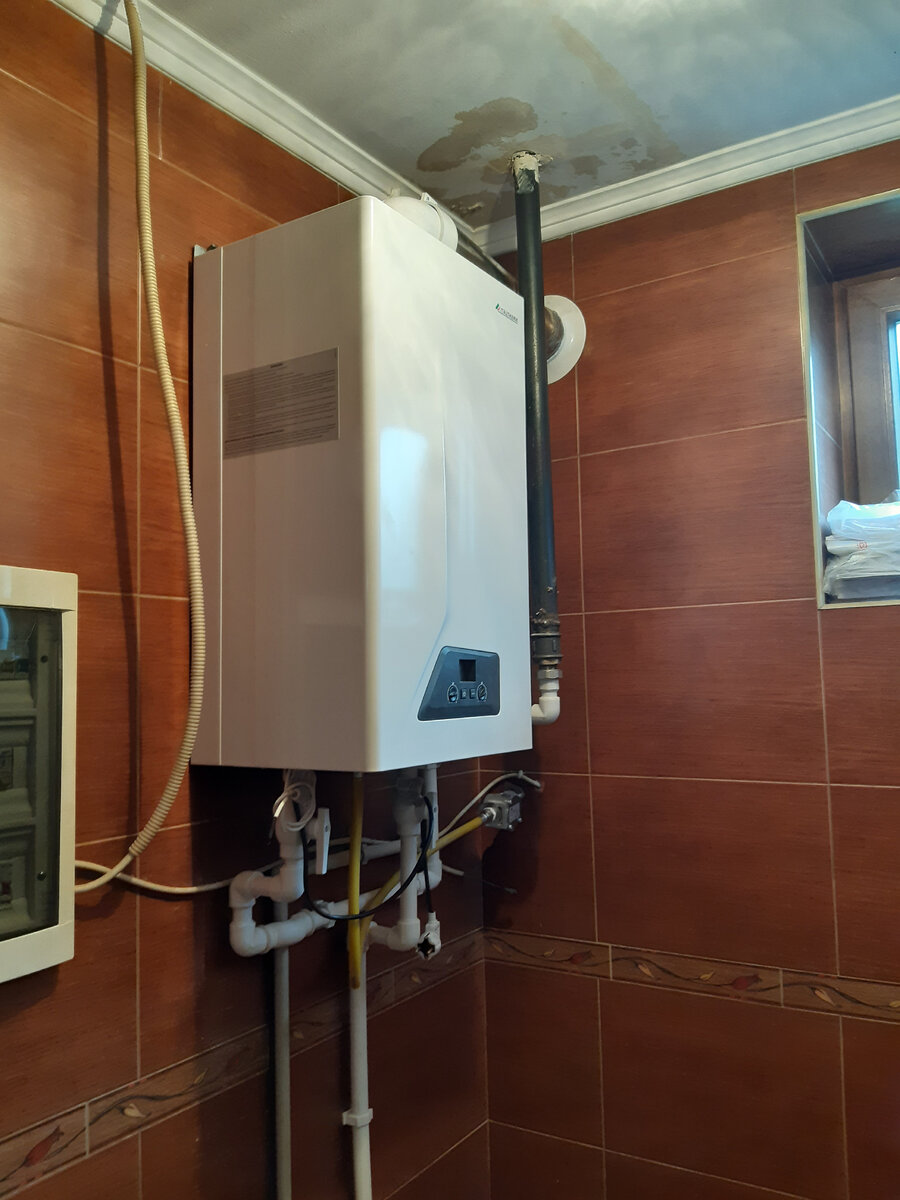 Пример настенного газового котла