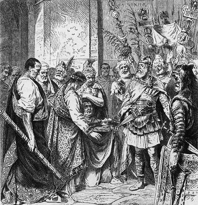 Ромул Август и Одоакр. Источник: Wikimedia Commons