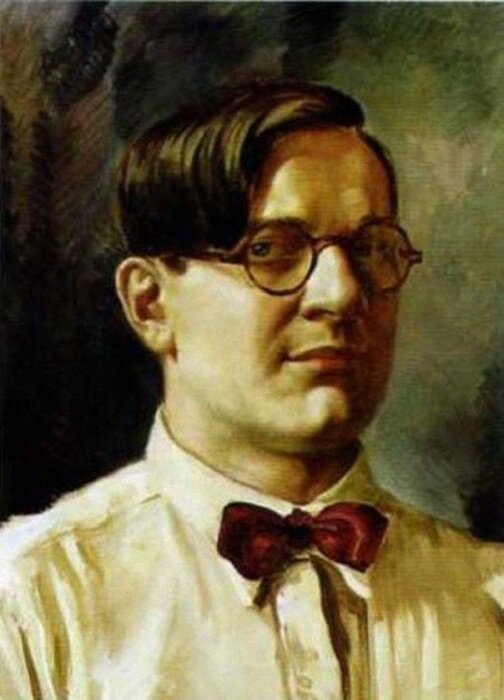 Борис Шаляпин. Автопортрет.