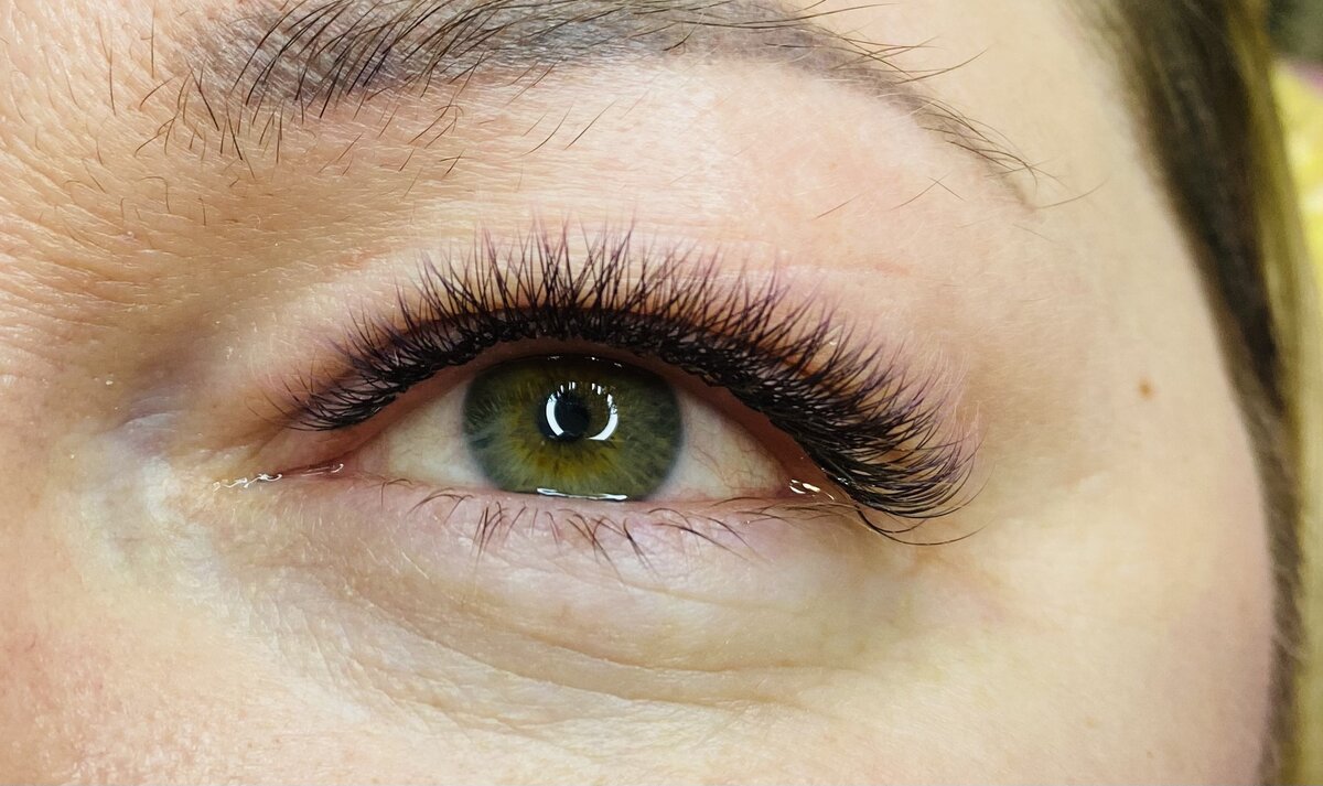 Красота уход косметика наращивание ресниц 