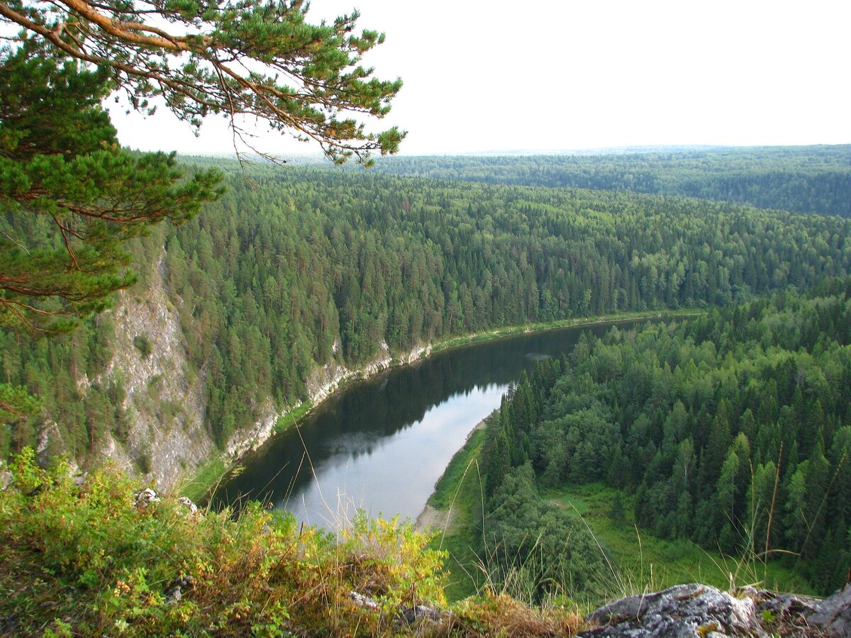 Природные Уникумы Урала река Чусовая