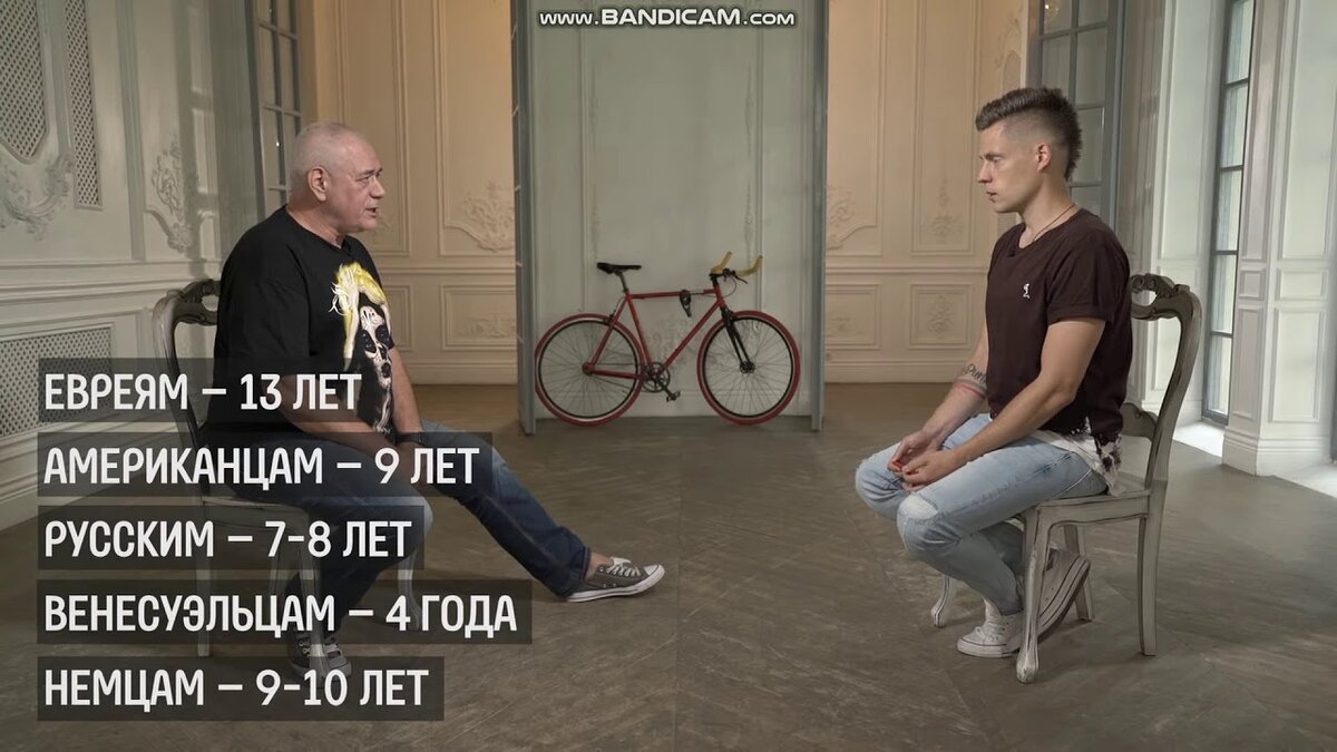 Рассуждения Доренко про народы по аналогии с детьми. Чтобы оценить эту аналогию по достоинству, надо услышать в оригинале. 