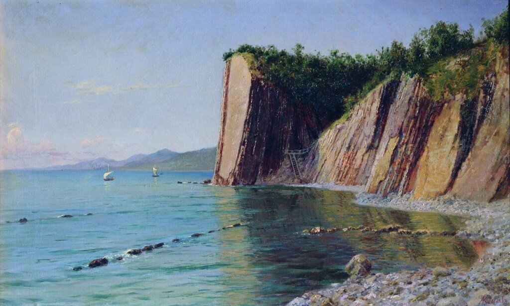 Кадошские скалы 1902г.А.А.Киселев (из открытых источников-яндекс картинки)