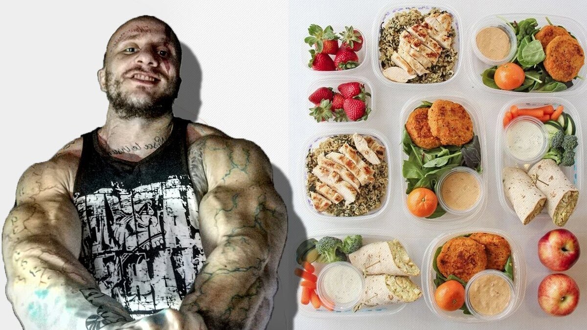 ну как не пожрать перед качалочкой?