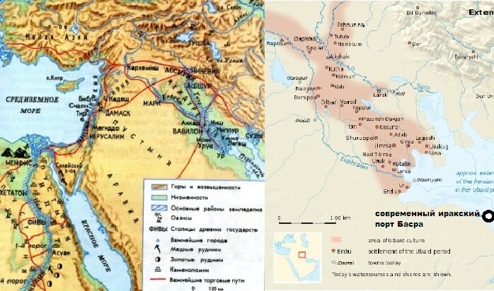 Финикия карта древнего мира