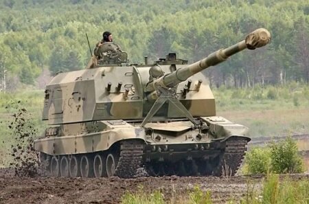 Самоходная артиллеристская установка «Мста»