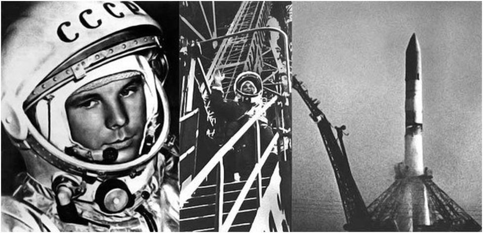 1961 год космонавтика. Первый полёт в космос Юрия Гагарина.