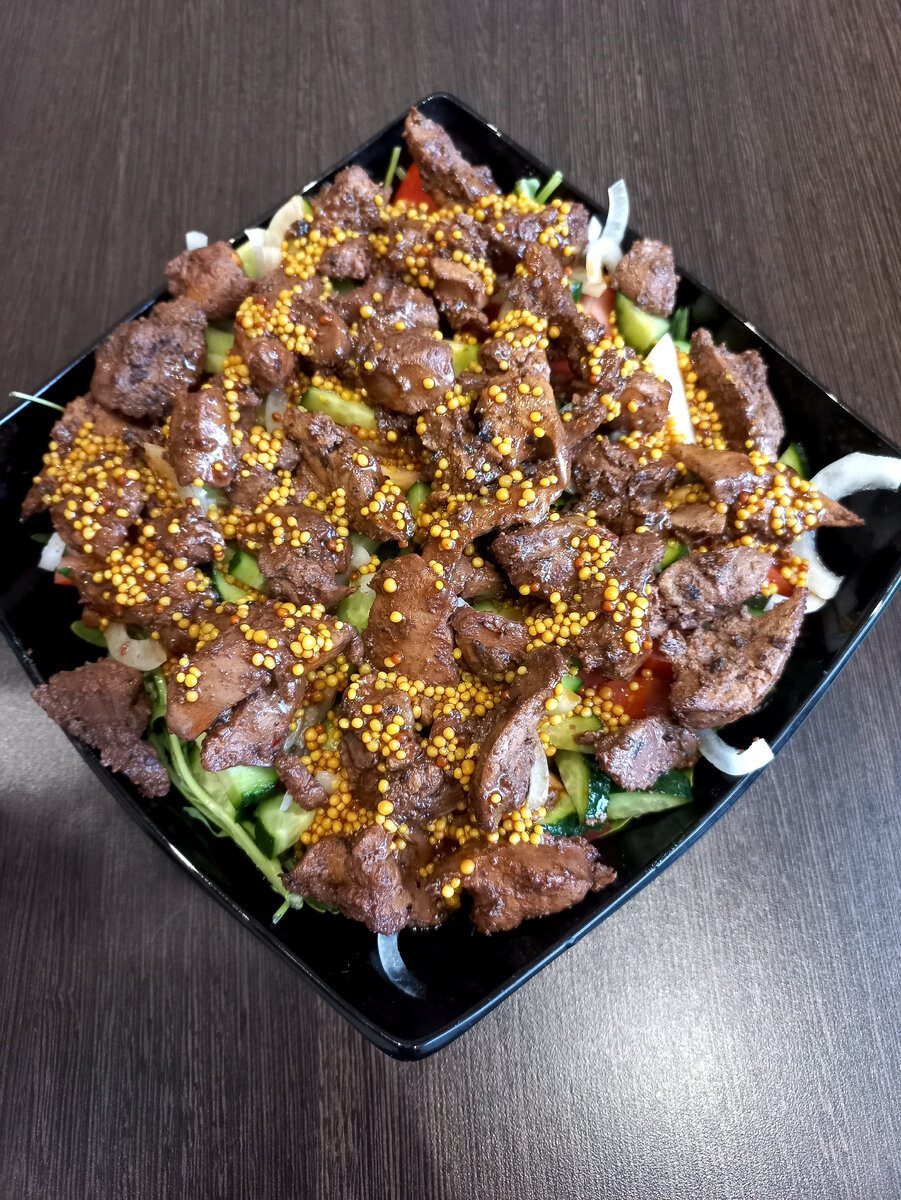 Легкий салат на ужин