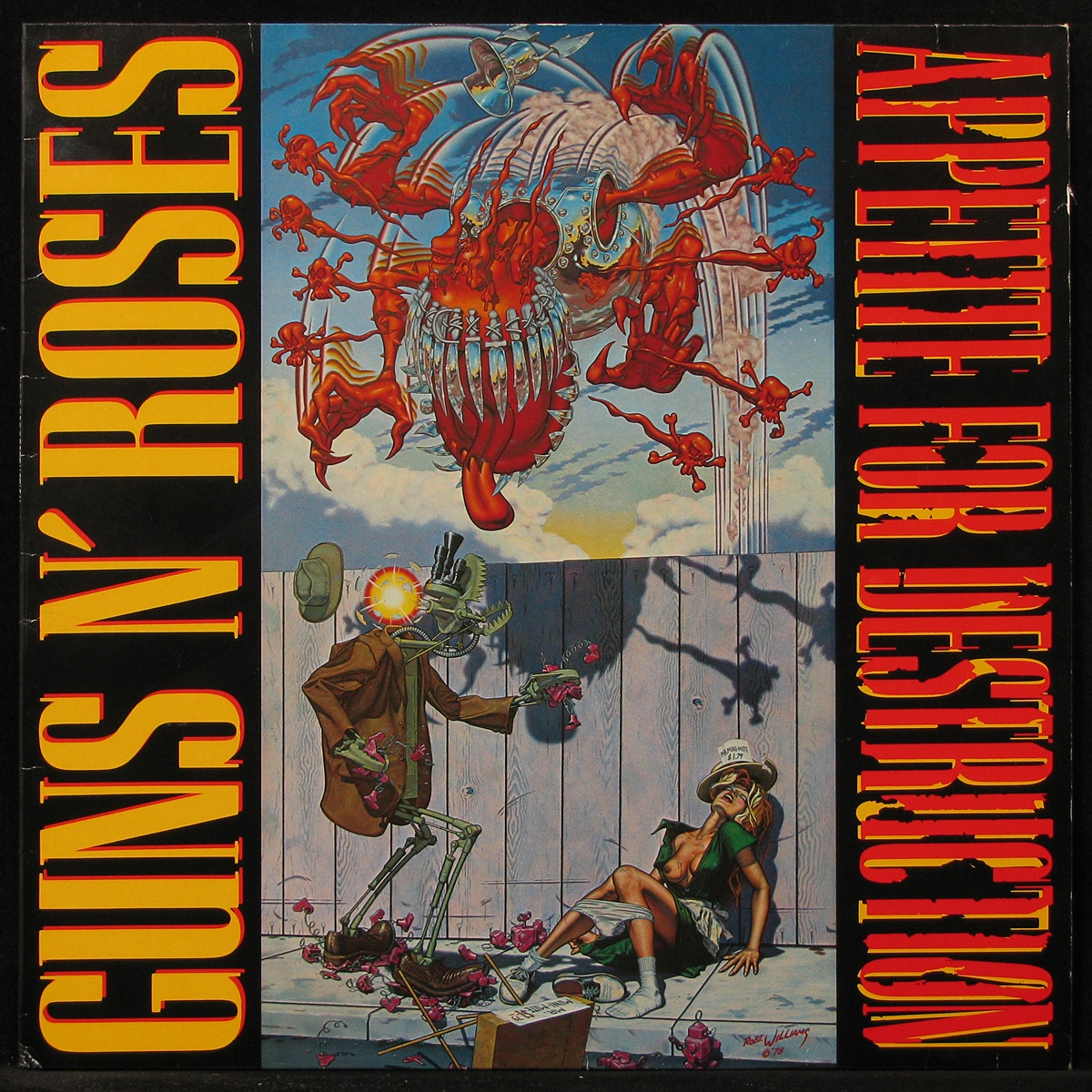 Обложка альбома Appetite for Destruction
