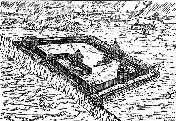 Албазин в 1653-1685 годах.