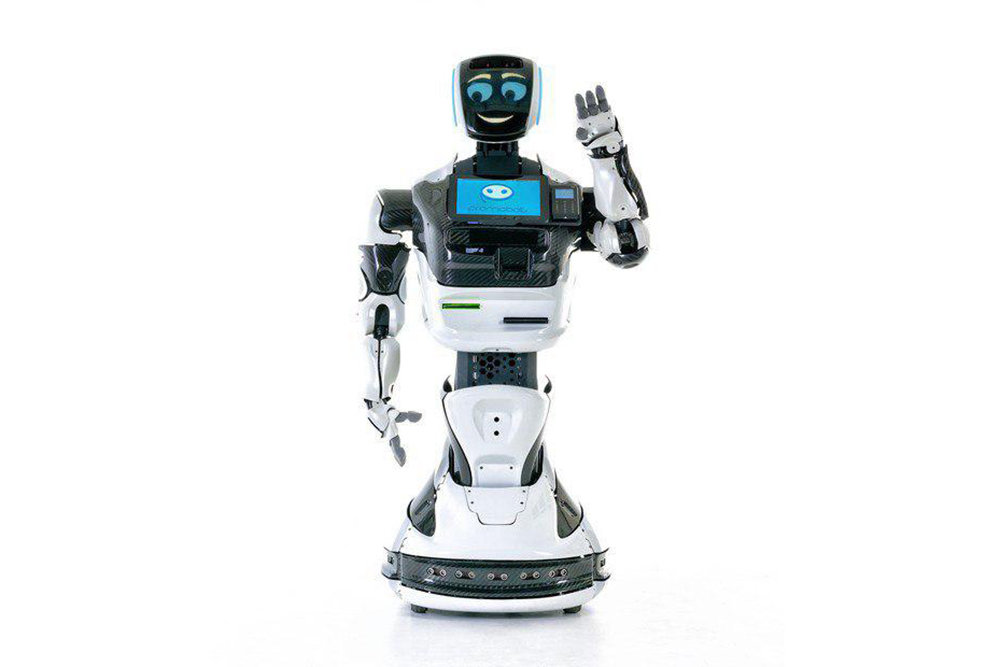 Робот самоочистка. Робот Промобот v4. Робот Promobot v.4. Сервисный робот Promobot v.4