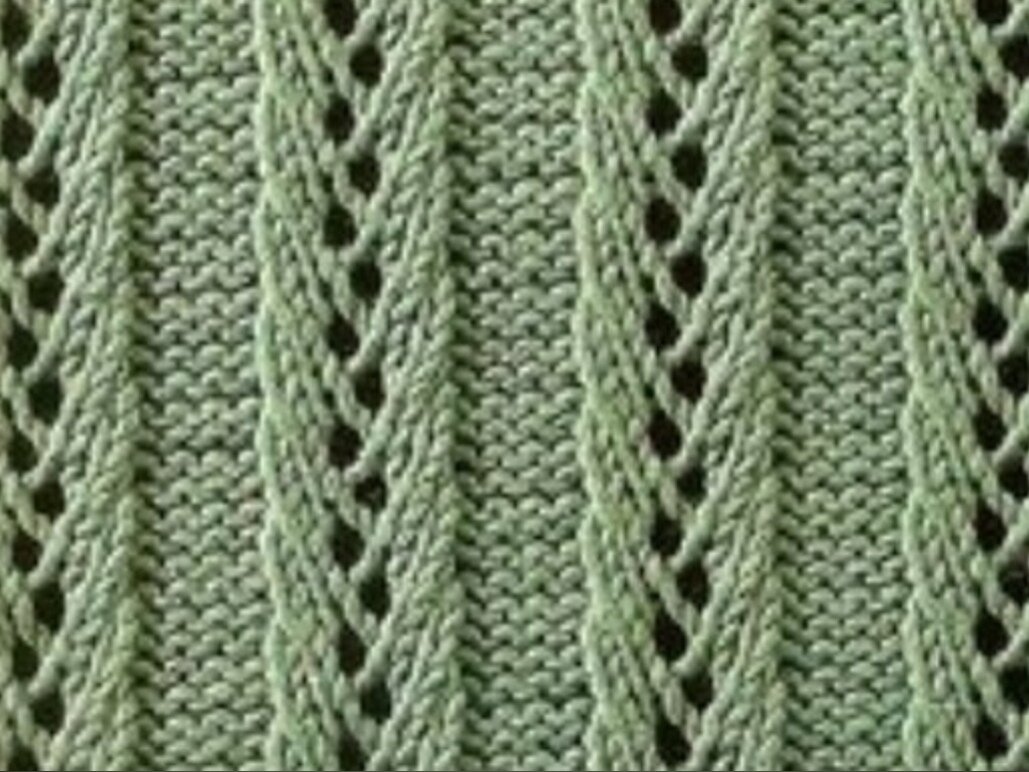 Дорожки из ажурных кос