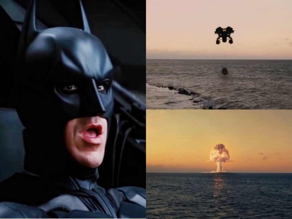 Кадры из фильма "Темный рыцарь: Возрождение легенды"