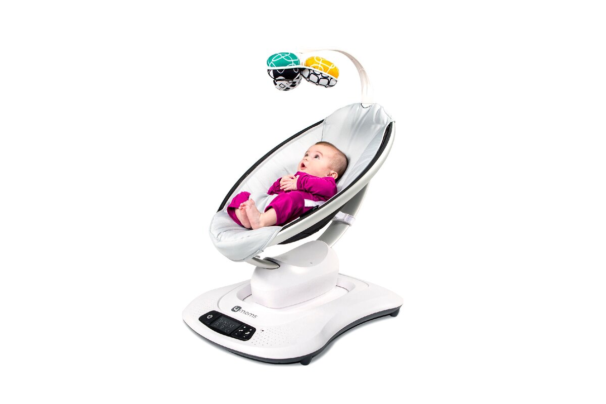 Кресло-качалка Mamaroo 4.0 можно использовать до 11,3 кг