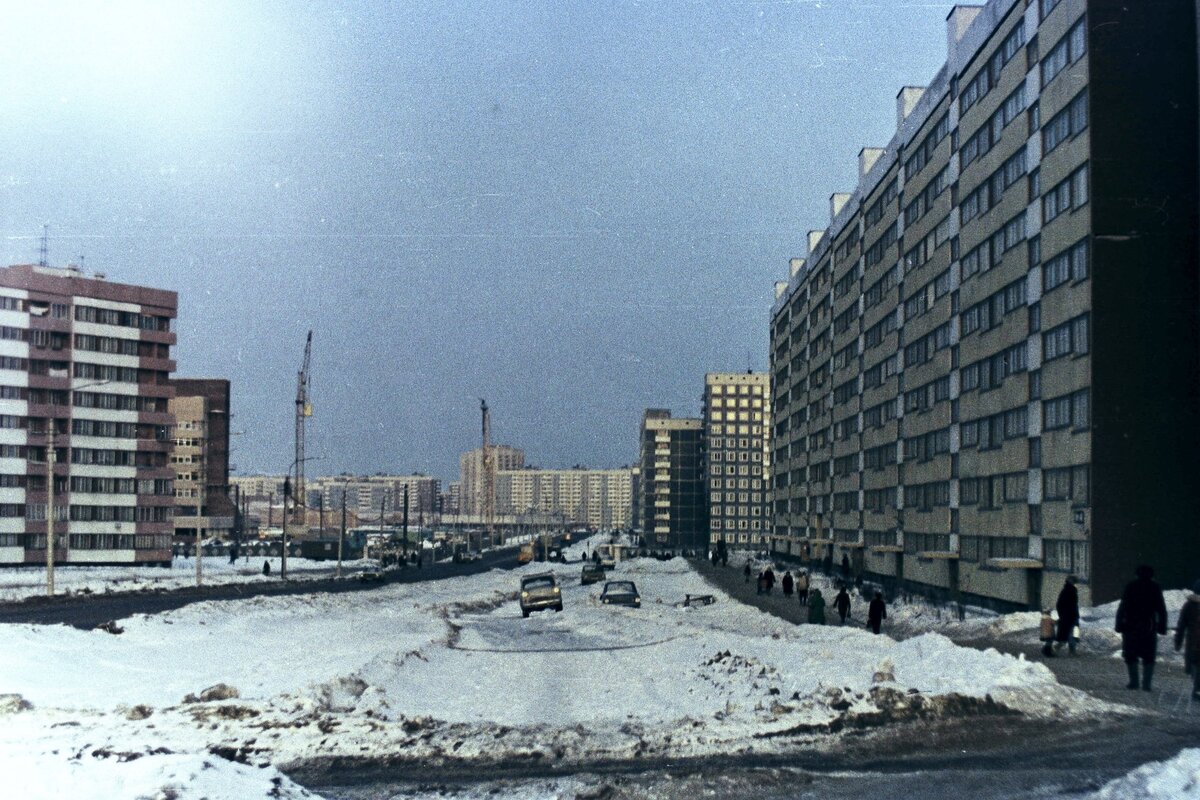 комендантская площадь старые