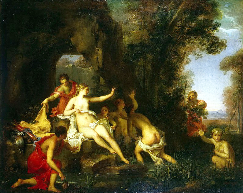 Л. Галлош. Отдых Дианы (Диана и Актеон)