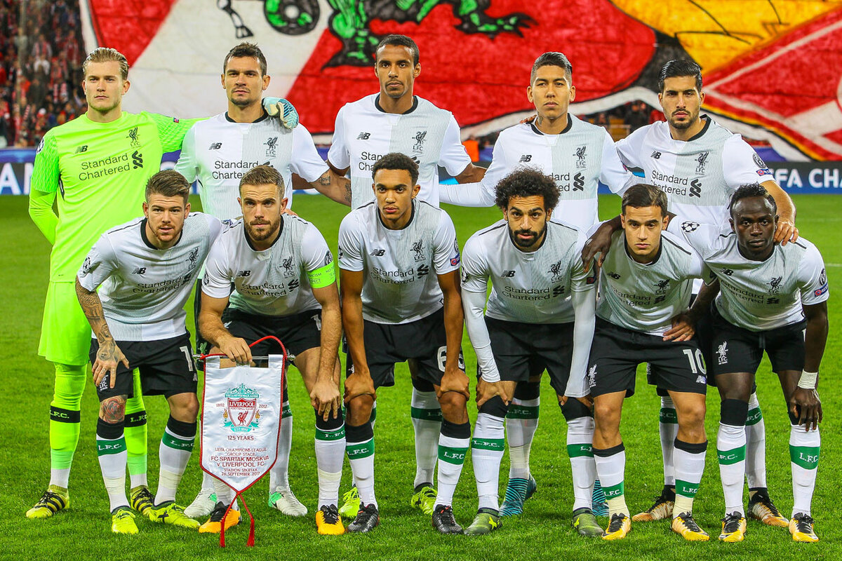 Футбольный клуб «Ливерпуль». Фото с матча со «Спартаком». Автор: Дмитрий Садовников / Wikimedia (CC BY-SA 3.0)