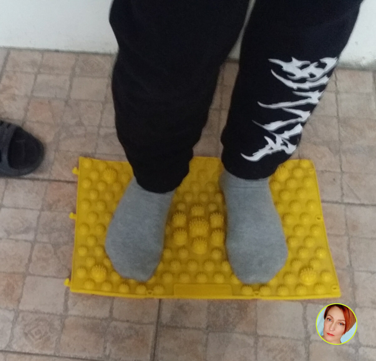 Стою на коврике