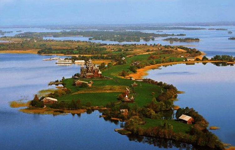 Кижи музей заповедник панорама