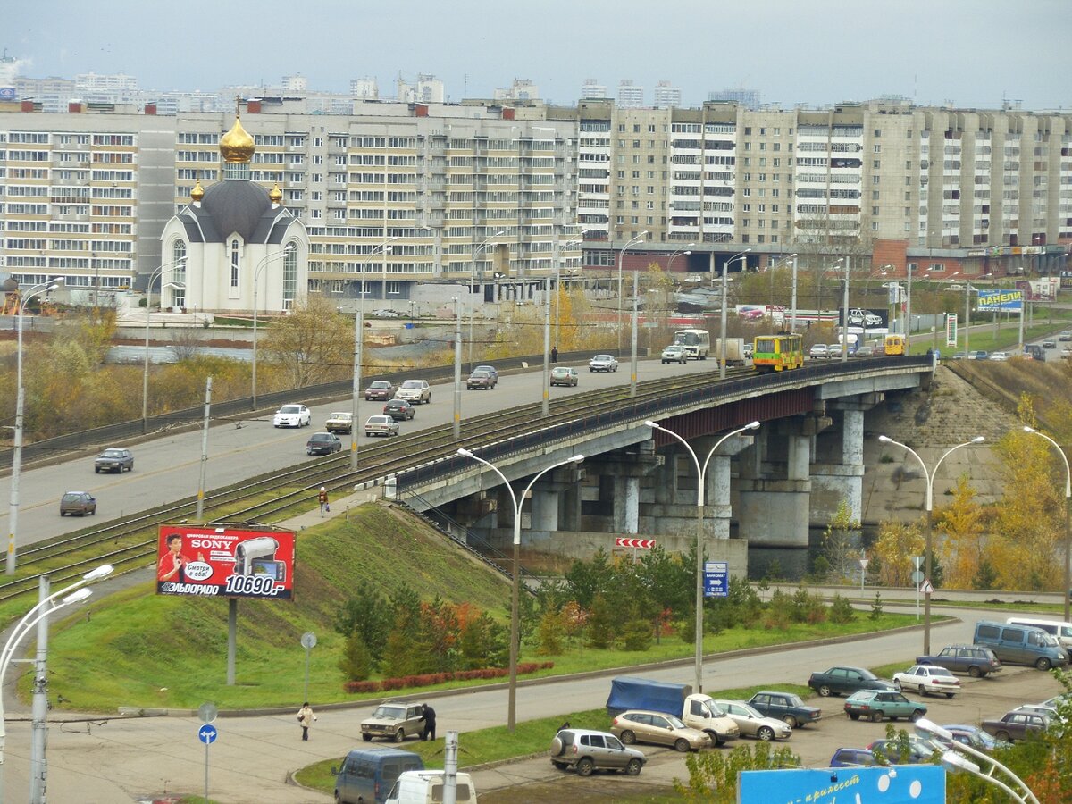 Колокольный мост набережные челны