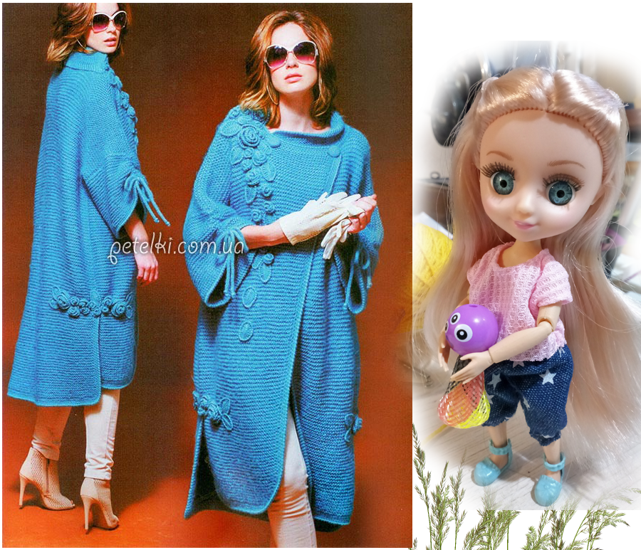 Фото и модель пальто Светланы Волкодав