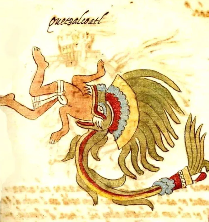 Кетцалькоатль - крылатый бог ацтеков