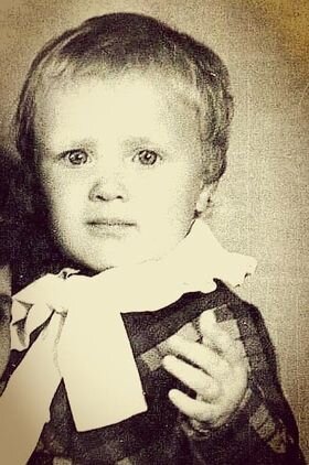 вот такой  была наша девочка в тот период