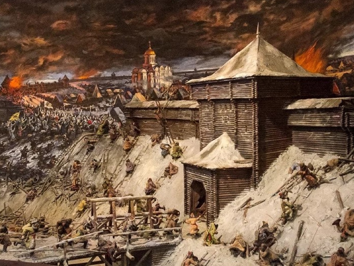 Фрагмент диорамы "Оборона Рязани" (Источник фото: https://look.com.ua/)