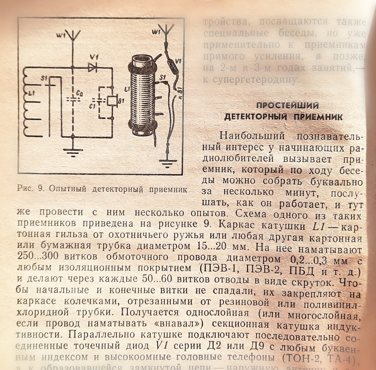 Схема знакомая всем советским радиолюбителям