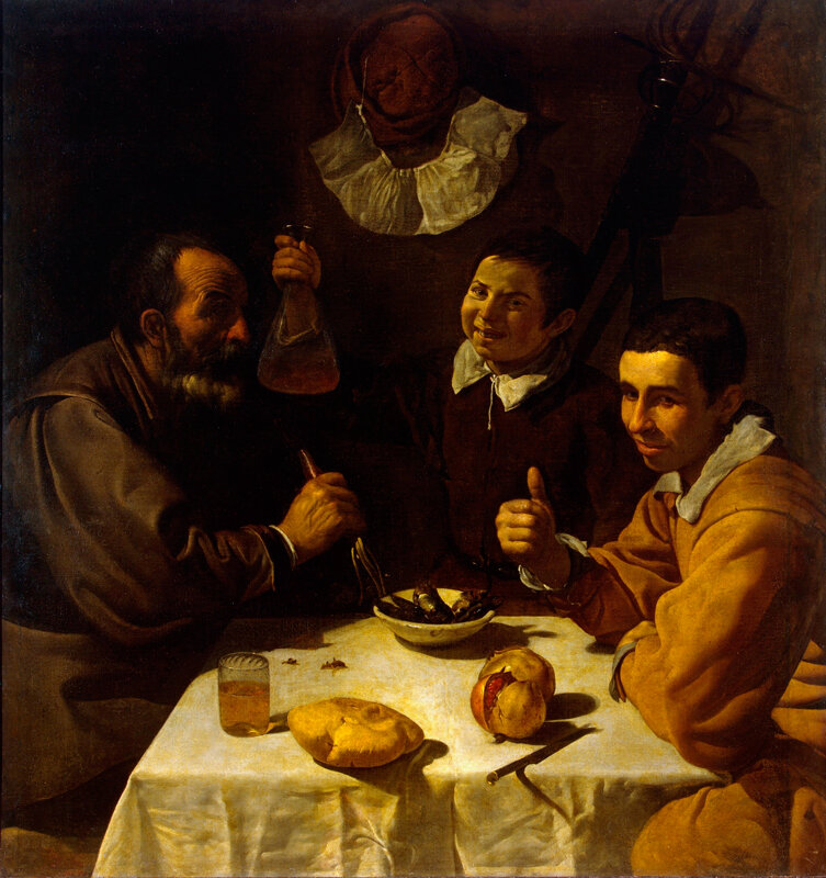 Диего Веласкес. Завтрак, ок. 1617