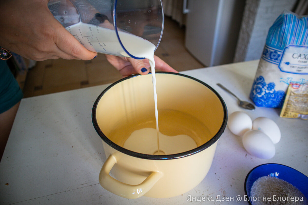 Кастрюлю лучше брать небольшую